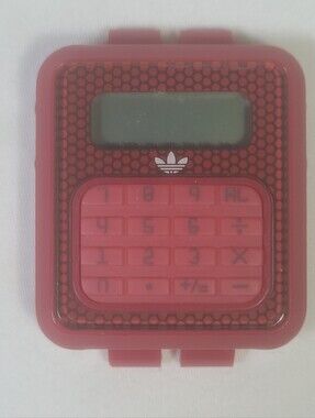 Rare Adidas Alarm Calculator Watch ADH4040 *No Bands*